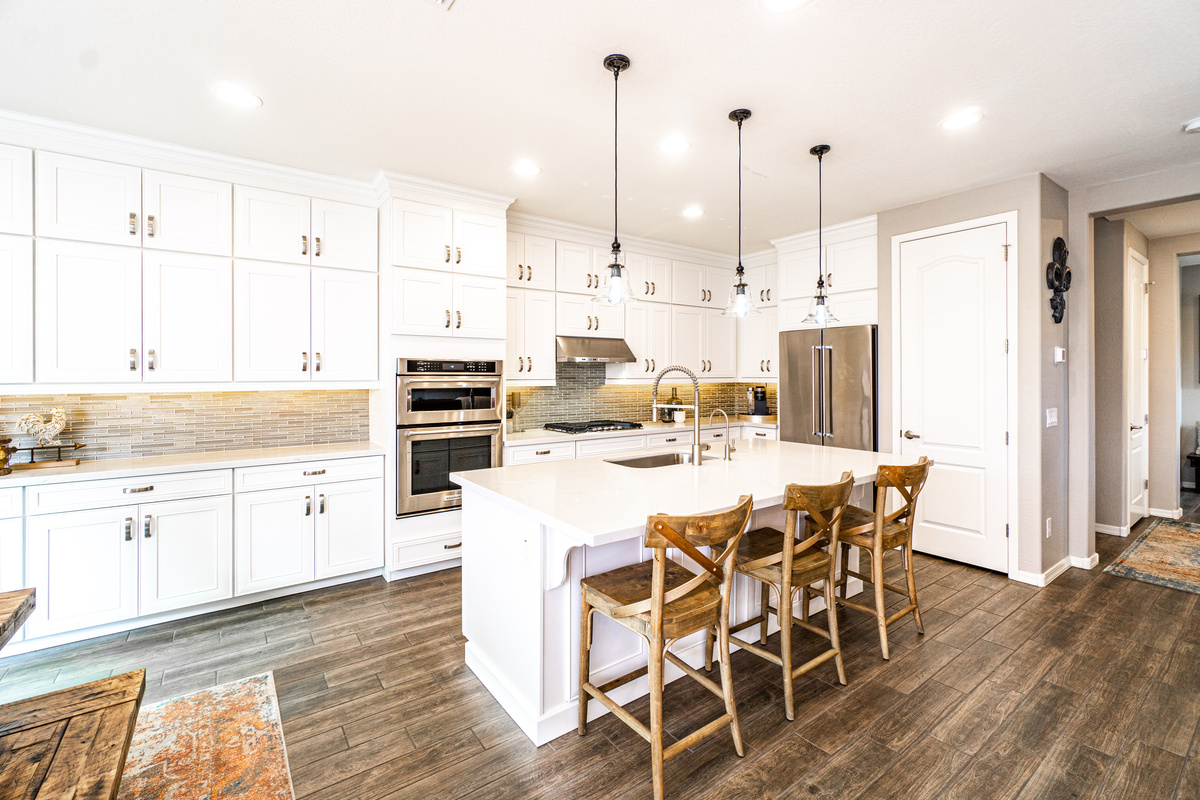 newly renovated luxury kitchen